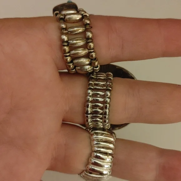 Set of 3 stretch rings - Picture 3 of 4